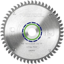 496306 [FESTOOL ソーブレイド アルミ他 HW160x2.2x20 TF52]