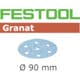 498326 [FESTOOL サンドペーパー GR D90 P500 100枚入り]