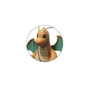 PMTB1258 缶バッジ 劇場版ポケットモンスター ミュウツーの逆襲 EVOLUTION カイリュー [キャラクターグッズ]