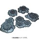 PH5214 クレーター情景ベースセット 未塗装 [レジン製情景ベース]