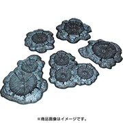 PH5214 クレーター情景ベースセット 未塗装 [レジン製情景ベース]