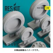 RSK32-0006 F-14A/B トムキャット ホイールセット [1/32スケール レジン製ディティールアップパーツ]