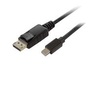 GH-MDPCA18-BK [Mini DisplayPortケーブル Ver1.2a対応 1.8m ブラック]
