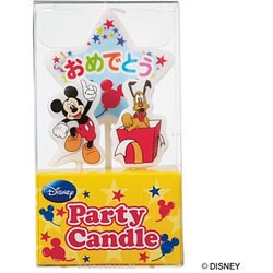ヨドバシ Com カメヤマ Ba ディズニー パーティーキャンドル ミッキーマウス キャラクターグッズ 通販 全品無料配達