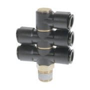 チヨダ フジトリプルバンジョー 樹脂 4mm・R1/8 4R-01S1D2