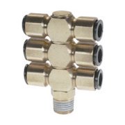 チヨダ フジトリプルバンジョー 金属 6mm・R1/8 6-01D3