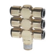 チヨダ フジトリプルバンジョー 金属 6mm・R1/4 6-02D3