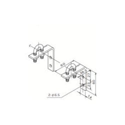 6132-1 CKD その他 ブラケット 1545708