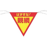 655-A [つくし 三角旗標識 「はずすな!親綱」]