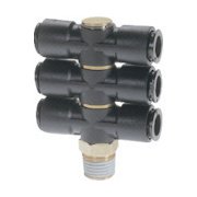 チヨダ フジトリプルバンジョー 樹脂 6mm・R1/8 6R-01D3
