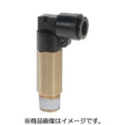 チヨダ フジロングメイルエルボ 樹脂 6mm・R1/8 6R-01M2L