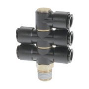 チヨダ フジトリプルバンジョー 樹脂 6mm・R1/4 6R-02S1D2