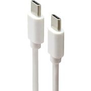 USBケーブル Type-C to Type-C 0.5m PD対応 ホワイト FS-PDCC50-WH