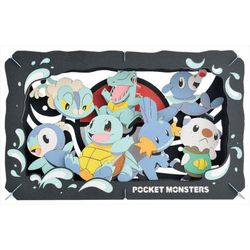 ポケットモンスター PT-L08 TYPE：WATER [ペーパークラフト]
