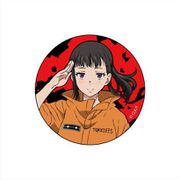 炎炎ノ消防隊 缶バッジ 茉希 尾瀬 [キャラクターグッズ]