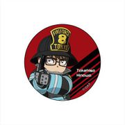 炎炎ノ消防隊 缶バッジ ちびキャラ 武久 火縄 [キャラクターグッズ]