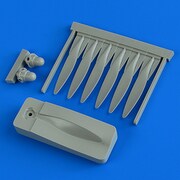 QIC48896 ブリストル ボーファイタープロペラ ジグ付 レベル用 [1/48スケール レジン製パーツ]
