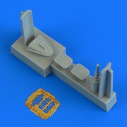 QIC48897 MiG-21 リムーブ・ビフォア・フライト カバー エデュアルド用 [1/48スケール レジン製パーツ]