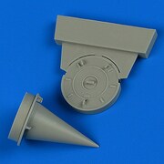 QIC72598 MiG-21 F.O.D.カバー エデュアルド用 [1/72スケール レジン製パーツ]
