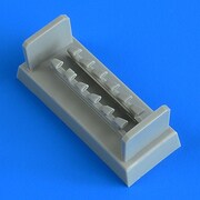 QIC72610 Bf109G-6 排気管 タミヤ用 [1/72スケール レジン製パーツ]