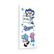 中日ドラゴンズ承認 モバイルバッテリー 4000mAh 2. マスコット集合(2) dra2019-cha2-WH