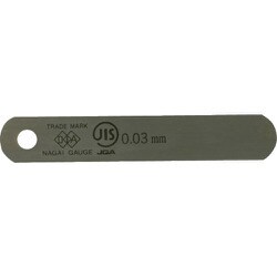 DIA JIS規格すきまゲージリーフ0.03X75A型 75A0.03