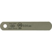 DIA JIS規格すきまゲージリーフ0.04X75A型 75A0.04
