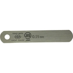 DIA JIS規格すきまゲージリーフ0.15X75A型 75A0.15