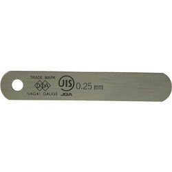 DIA JIS規格すきまゲージリーフ0.25X75A型 75A0.25