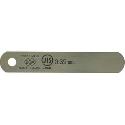 DIA JIS規格すきまゲージリーフ0.35X75A型 75A0.35