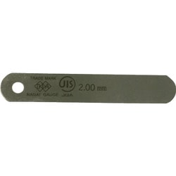 DIA JIS規格すきまゲージリーフ2.00X75A型 75A2.00