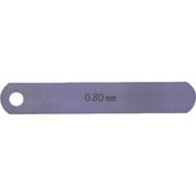 75L0.80 [DIA 一般品すきまゲージリーフ0.80X75]