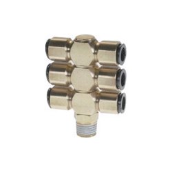 チヨダ フジトリプルバンジョー 金属 8mm・R1/4 8-02D3