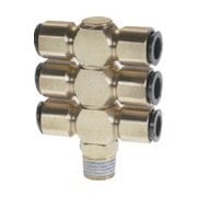 チヨダ フジトリプルバンジョー 金属 8mm・R3/8 8-03D3