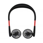 USB充電式首かけ扇風機 Fans Free ブラック TZTFFF001 BK