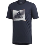 バッジオブスポーツグラフィックＴシャツ FYM83-ED6153 J/Ｌサイズ [ランニングシャツ メンズ]