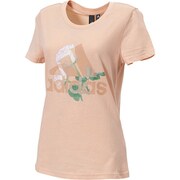 FYM88-ED6161-J/L [W MH ビッグロゴ フラワー Tシャツ]