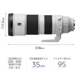ヨドバシ.com - ソニー SONY SEL200600G FE 200-600mm F5.6-6.3 G OSS 