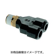チヨダ フジブランチワイ 樹脂 8mm・R1/4 8R-02BY