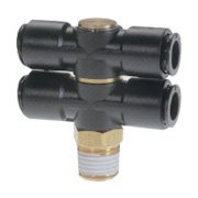 チヨダ フジダブルバンジョー 樹脂 8mm・R1/4 8R-02D2