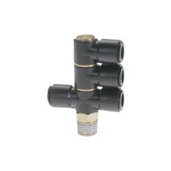 チヨダ フジトリプルバンジョー 樹脂 8mm・R1/4 8R-02S2D1