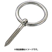 A-017 [水本 ステンレス 丸カンスクリュー 線径3mm 1個]