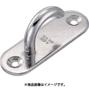 A-075 [水本 ステンレス オープンパッドアイ 20mm×60mm 1個]