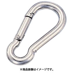 A-098 [水本 ステンレス スナップフックB型 線径7mm長さ70mm 1個]