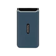 USB3.1Gen2 Type-C/Type-A接続 耐衝撃高速ポータブルSSD 960GB Type-Cケーブル付属 PS4対応 TS960GESD350C