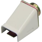 A1133 [マサル メタルモール付属品 ストレートボックスコネクター A型 ミルキーホワイト]