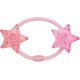 ヘアゴム スター HAG3 ピンク＆ピンク