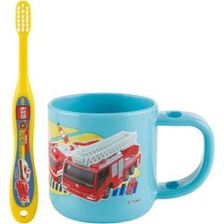 スタンド付コップ＆歯ブラシセット KTB5 トミカ19
