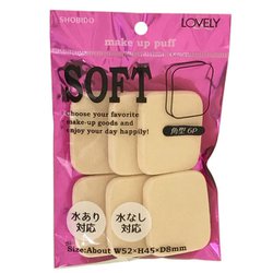 コンパクトパフ 6P 角型 LV40383