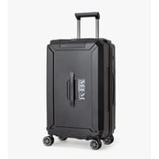 スーツケース フロントハンドル搭載PPボディ 旅行日数目数：1～2泊 34L TSAロック搭載 ファスナータイプ ブラック M3005-Z49BK